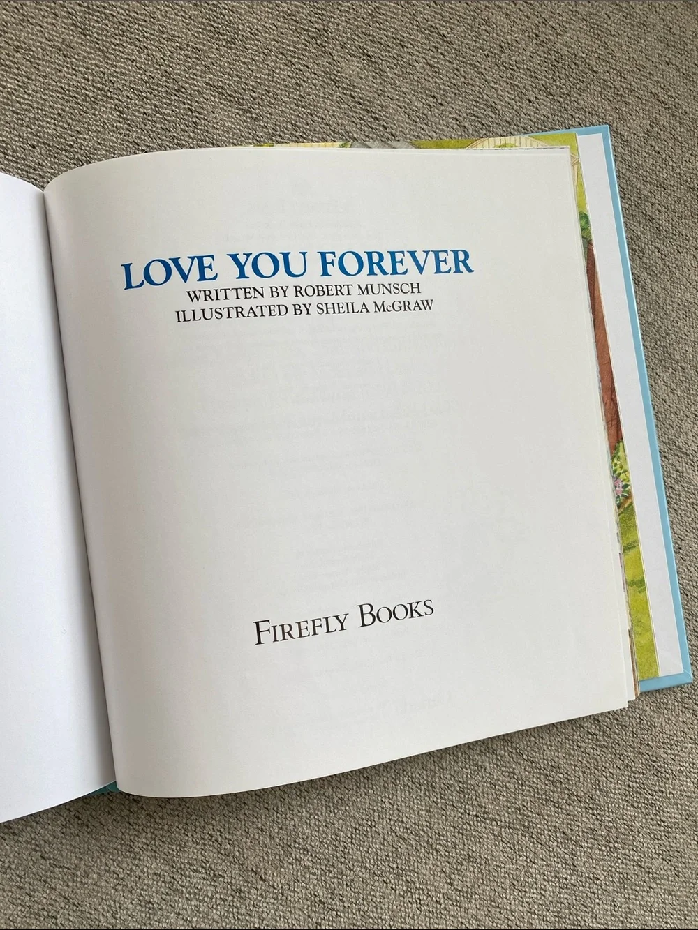 Love You Forever - Hardcover Book